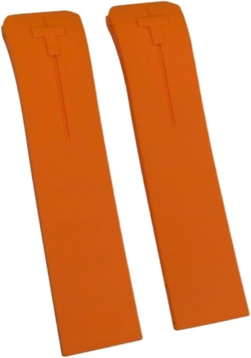 Horlogeband - Sport band - Actieve levensstijl - Waterdicht ontwerp - 21 mm - Oranje