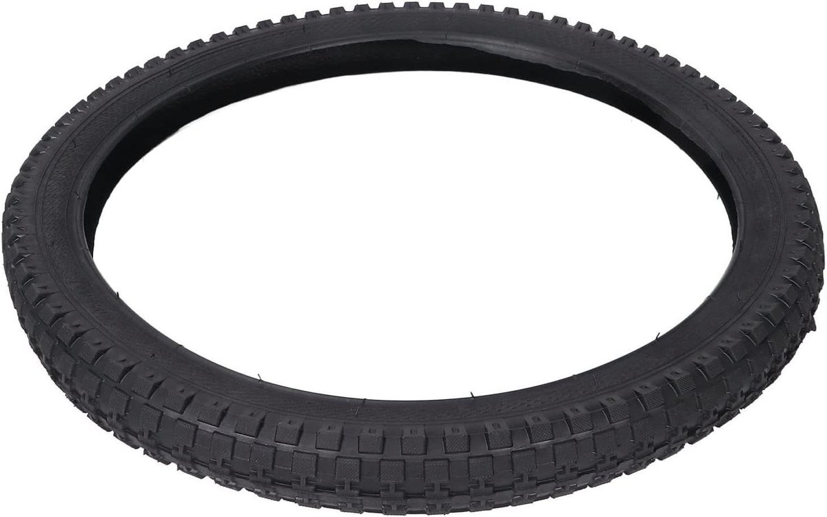 Fiets buitenband - Kinderband - Veilig Fietsen - Verdikt rubber - 20 x 2.4 inch - Zwart