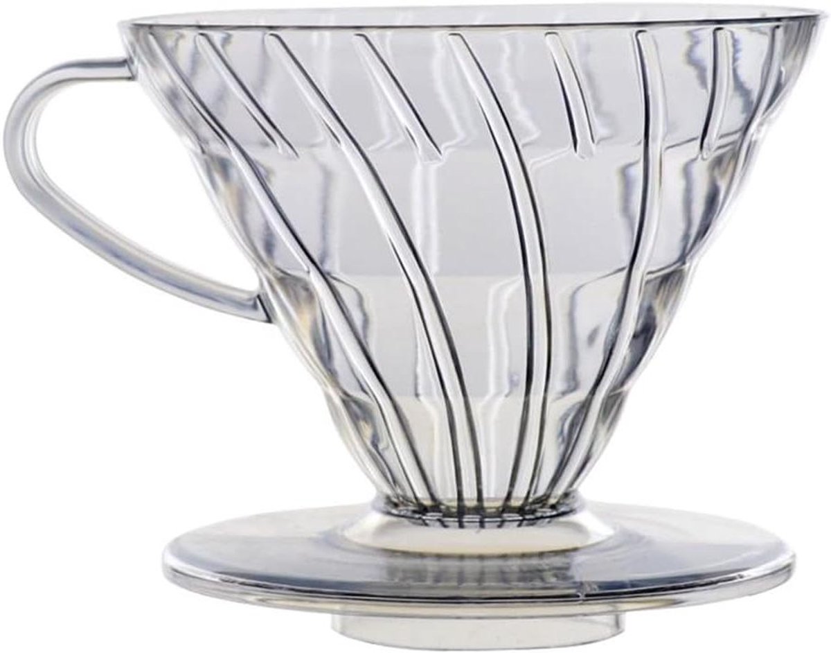 Koffie Druppelaar - Koffiezetapparaat Accessoire - Koffie Zetten - Spiraalontwerp Stabiele Extractie - 1-2 Porties - Transparant