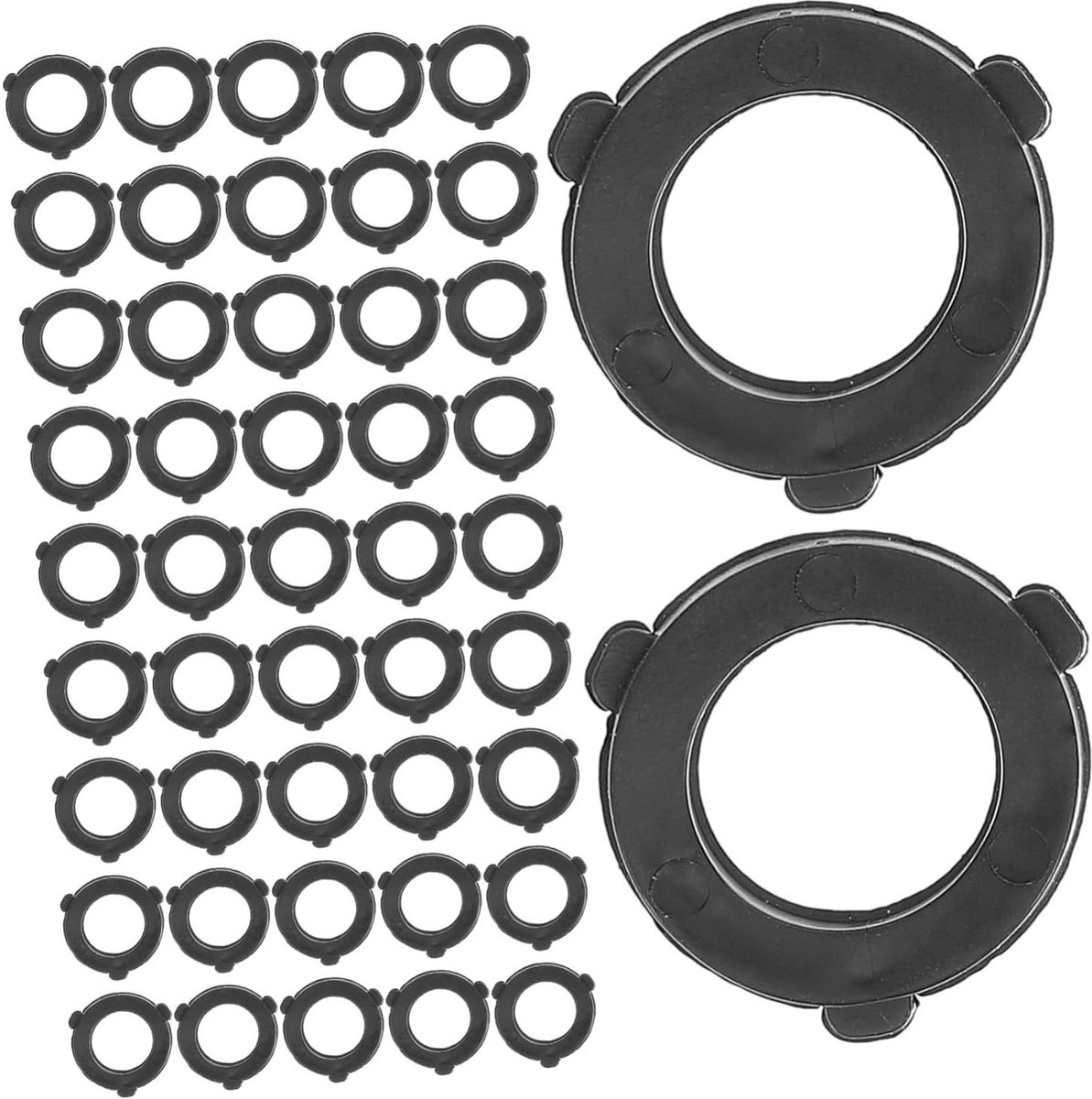 BESPORTBLE 50Pcs Wasmachine Tuinslang Benodigdheden Tuin Afdichting Tuinslang O Ringen Rubberen Pakkingen Waterslang Pakking Reparatie Kleine