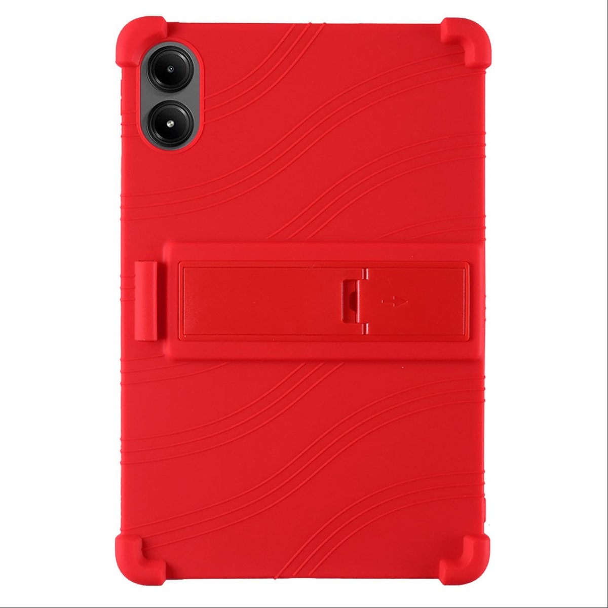 Dailygoods - Dailygoody - Beschermhoes - Tablets - Sterke bescherming - Rood - Zachte TPU-siliconen hoes - Geschikt voor Redmi Pad Pro 12.1 - Model 12.1