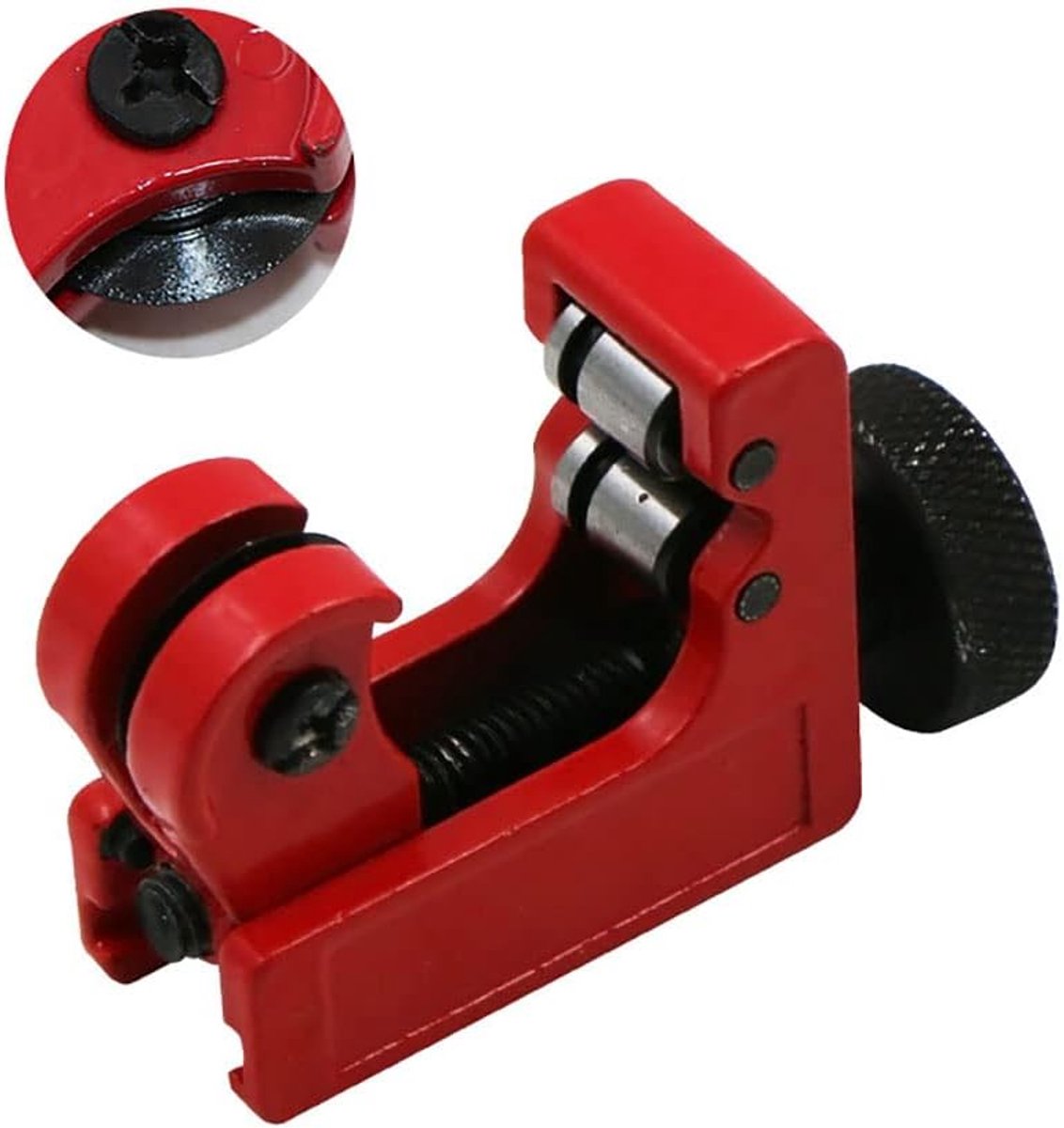 Buizensnijder Legering - Pijpsnijgereedschap - Airco Reparatie - Verwijderbaar Lager - 3-22 Mm - Rood thumbnail 3
