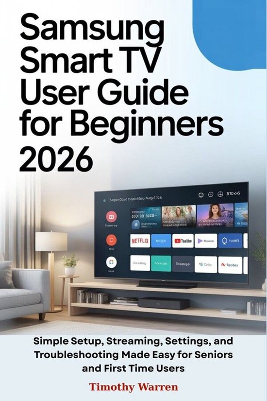 Samsung Smart TV User Guide for Beginners 2026 - cover