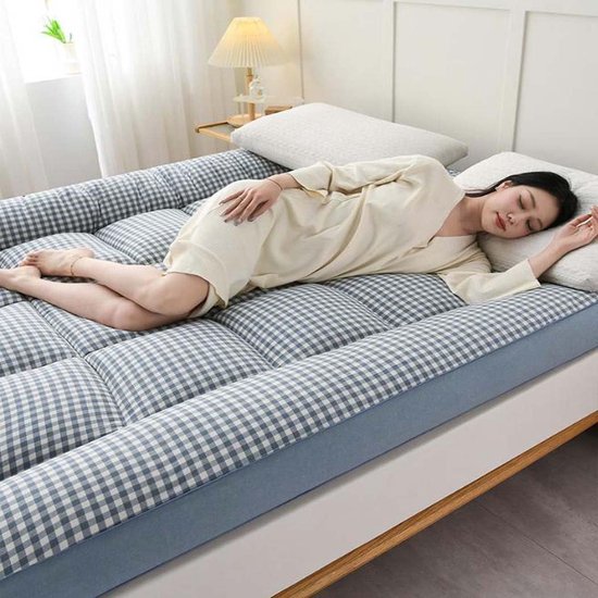 Opvouwbare Futonmatras - Slaapkussen Gasten - Comfortabel Slapen - Extra Dik Ontwerp - 120 x 200 cm - Koffie — afbeelding 2