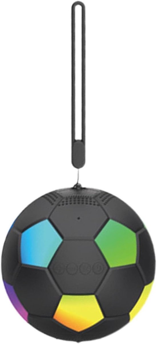 Draagbare Luidspreker - Mini Speaker - Feest Muziek - 360 Graden Geluid - 9x9x9 cm - Zwart