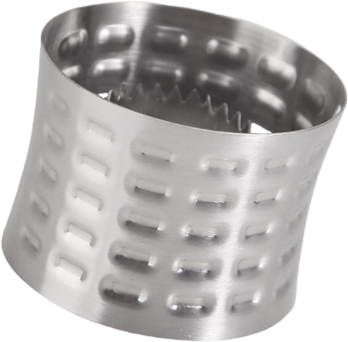Maïs Dunschiller - Kolf Stripper - Keuken Gerei - Antislip Handvat - 6.2 x 4.8 cm - Zilver