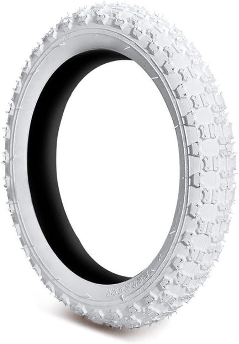 Fietsband - Buitenband - Veilig Fietsen - Extra Dik Profiel - 12-18 inch - Wit