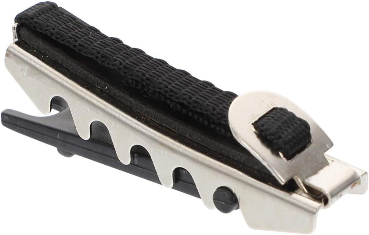 Gitaar Capo - Ukulele Clip - Muziek Maken - Met Ingebouwde Stemmer - 6.5 cm - Zwart