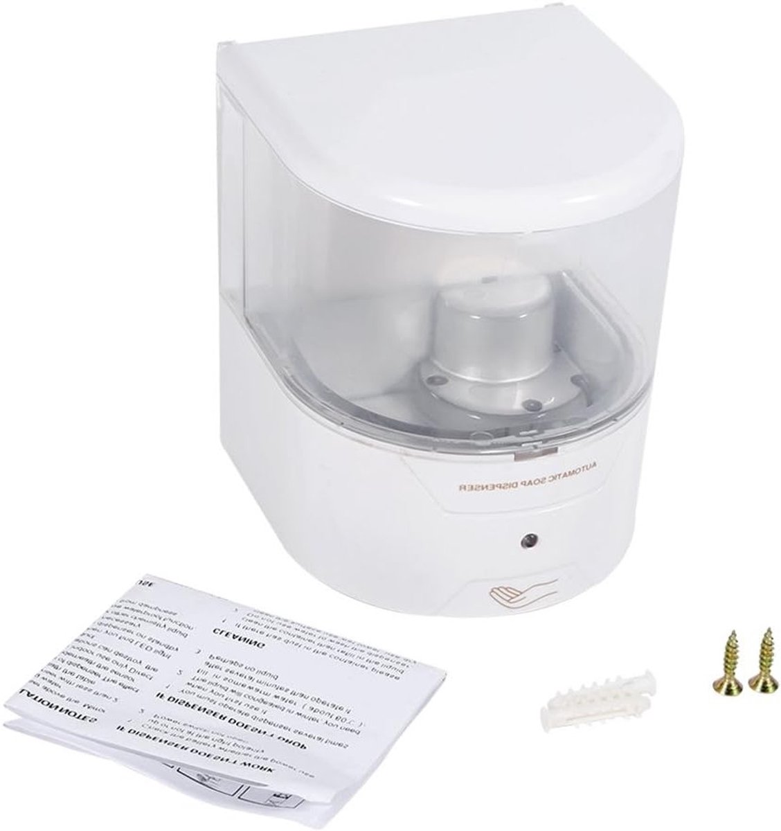 Touchless Elektrische Zeepdispenser 600ML - Wandmontage, Infrarood Beweging, Ideaal voor Toilet, Hotel en Keuken
