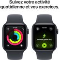 Apple Watch met dagelijkse activiteiten en oefeningen tracker.