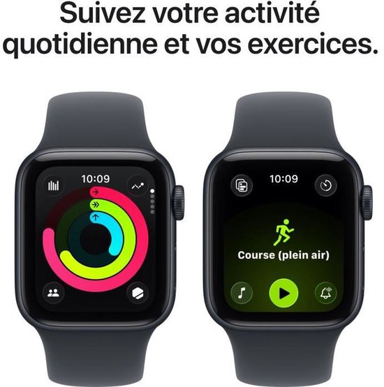Apple Watch met dagelijkse activiteiten en oefeningen tracker.