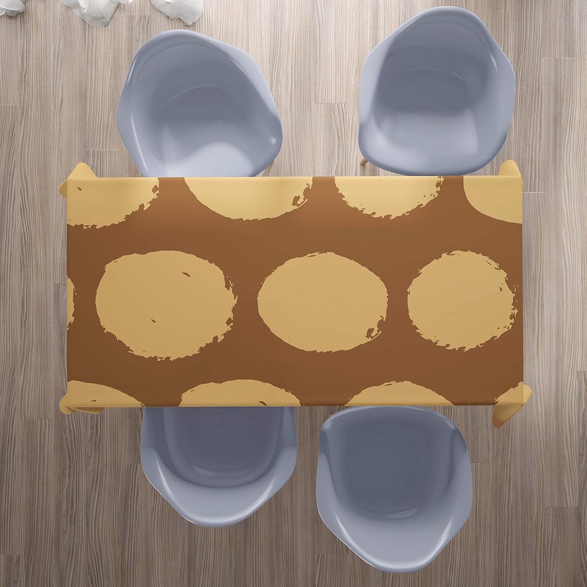 Tafelkleed - Beschermhoes - Tafel Decoratie - Waterafstotend - 140x200 Cm - Bruin