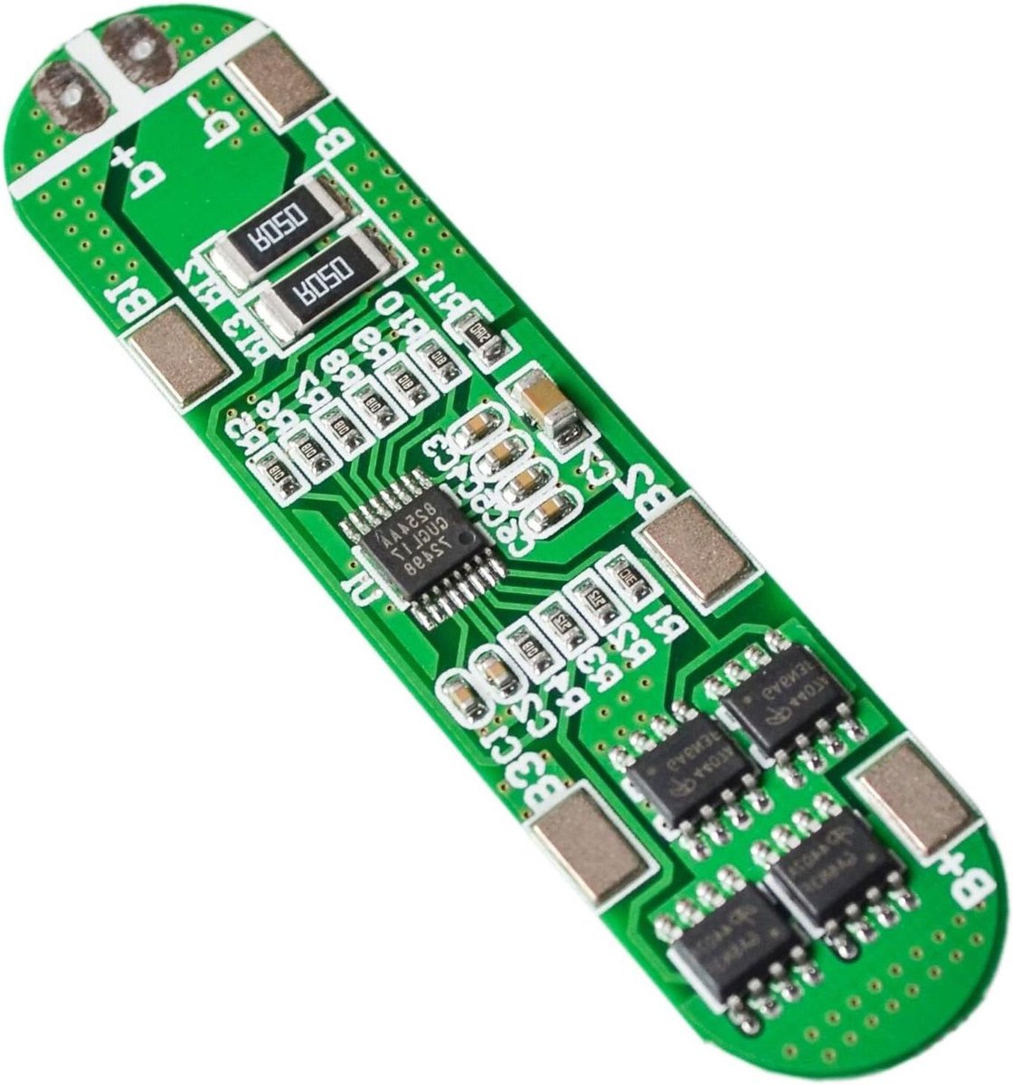 Batterij Bescherming Board - Laadmodule - Energie Management - Hoge Integratie - 5 stuks - Groen