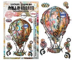 Aall & Create clearstamp A6 - Sky mechanism