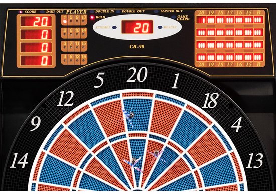 Karella - CB-90 Elektronisch Dartbord - Darts van Karella — afbeelding 4