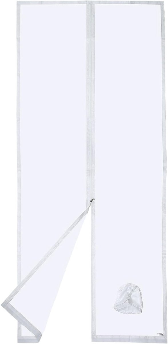 QUOVO® Raamafdichting Airco - Raamafdichting Mobiele Airco - Raamafdichting Airco Universeel - Wit - 100cm x 100cm x 210cm