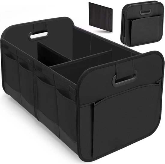 Kofferbak Organizer - Opbergdoos Tas - Auto Opbergen - Opvouwbaar Ontwerp - 58 x 37 x 32 cm - Zwart