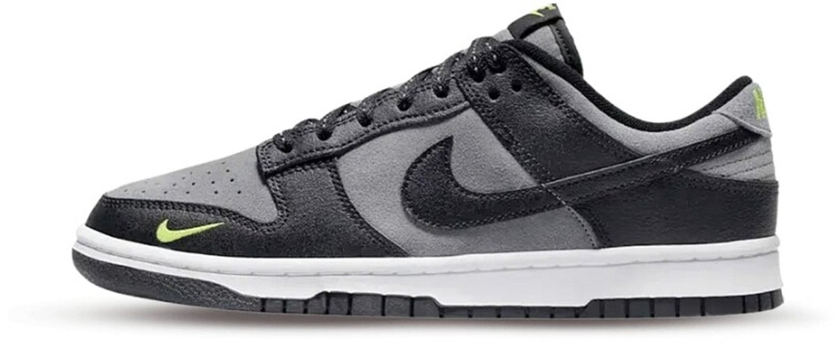 Nike Dunk Low ‘ Cool Volt Mini Swoosh’ . Wit