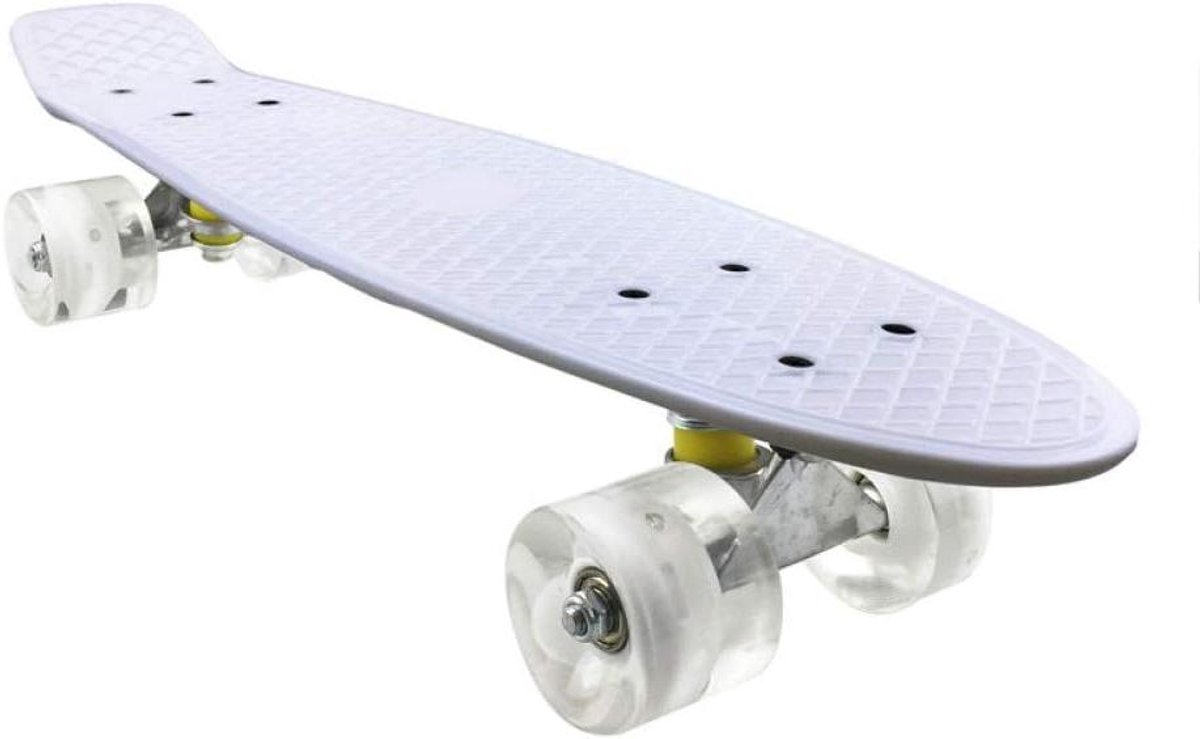 Mini Cruiser Skateboard Fish Board Buiten Sporten Anti-slip Deck 55 x 14 cm Print