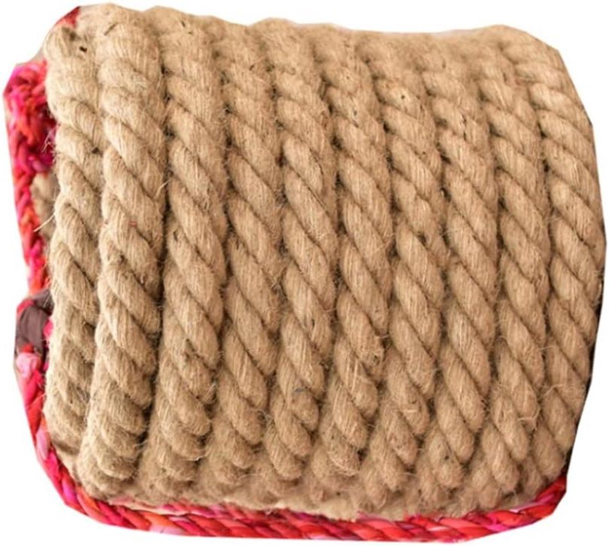 Gevlochten Hennep Touw - Jute Touw - Tuinieren Bundelen - Natuurlijke Vezels - 20 mm x 50m - Natuurlijk