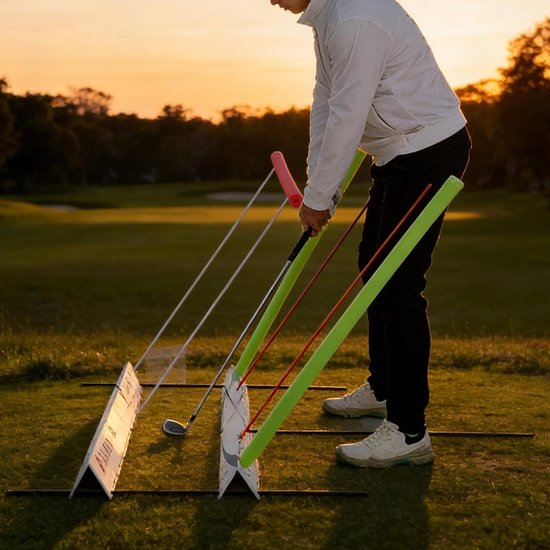 Golf Swing Trainer - Simulator Tool - Swing Precisie Verbeteren - 3D Swing Path Tracking - 110 cm - Niet gespecificeerd van GOLF — afbeelding 3