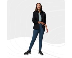 Columbia Fast Trek™ II Jacket Fleece Vest - Fleecevest voor Dames - Outdoorvest - Zwart - Maat M