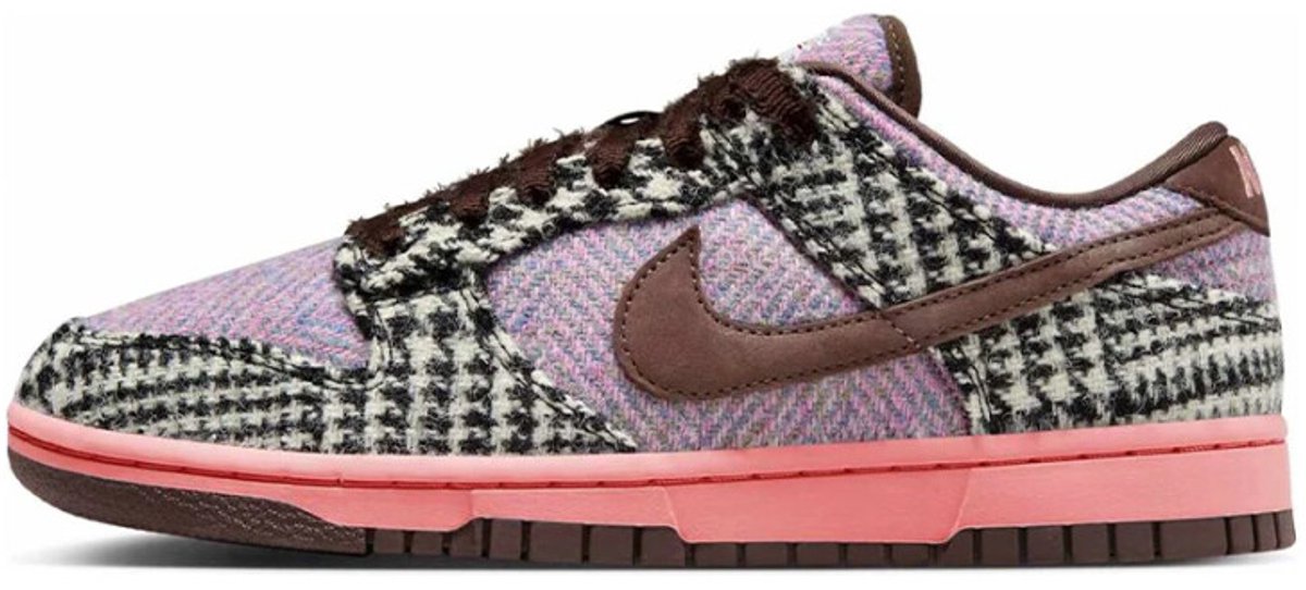 Nike Dunk Low Harris Tweed Paars