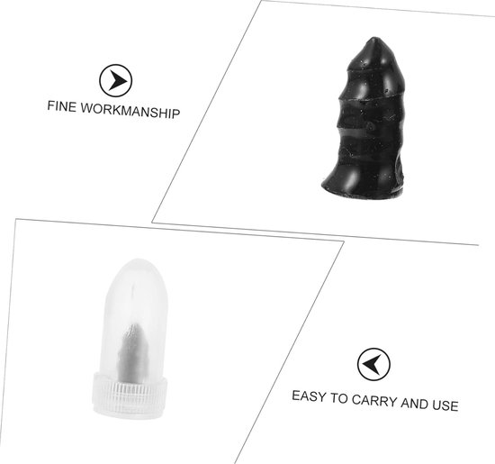Banden Reparatie Set - Vacuüm Banden Schroef - Bandenschade Herstellen - Ergonomisch Ontwerp - 30 Stuks - Zwart — afbeelding 5
