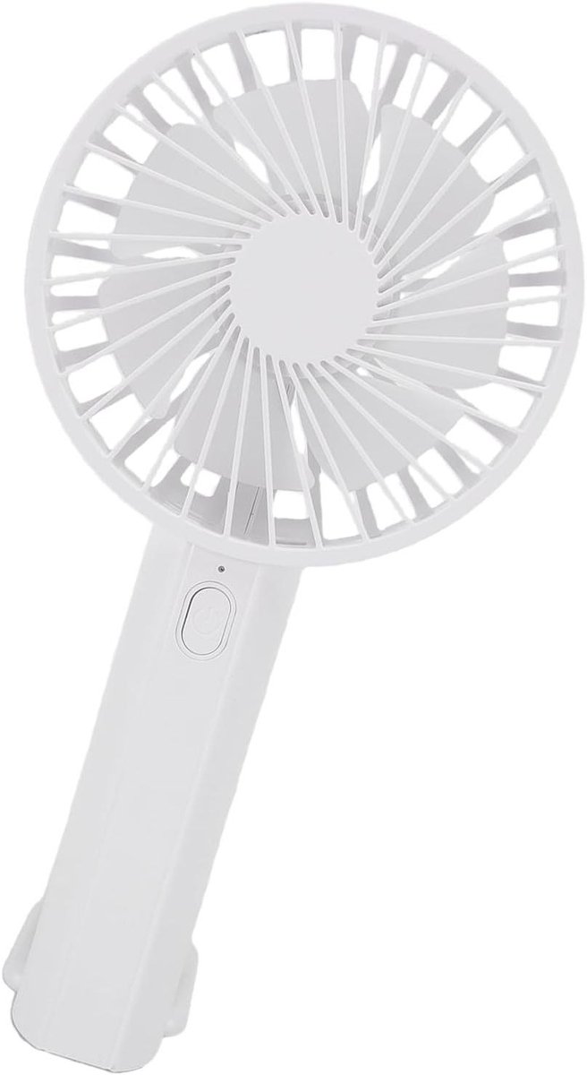Mini Draagbare Ventilator - Handventilator Zakformaat - Persoonlijke Verkoeling - Oplaadbaar met 3 snelheden - 177 gram - Zwart