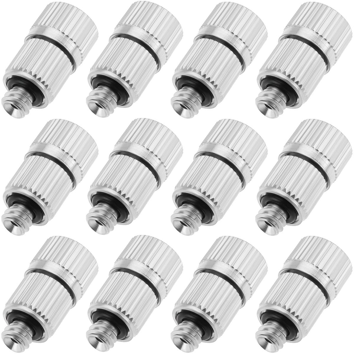 Dailygoods- Mistmondstuk 30 Stuks - Micro-mist Sproeier - Hogedruk Irrigatie - Vergrendelingsstructuur - Fijne Waternevel - 0,3 mm Opening