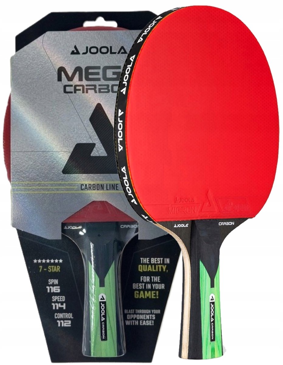 JOOLA Mega Carbon Tafeltennisbat - ITTF Goedgekeurd