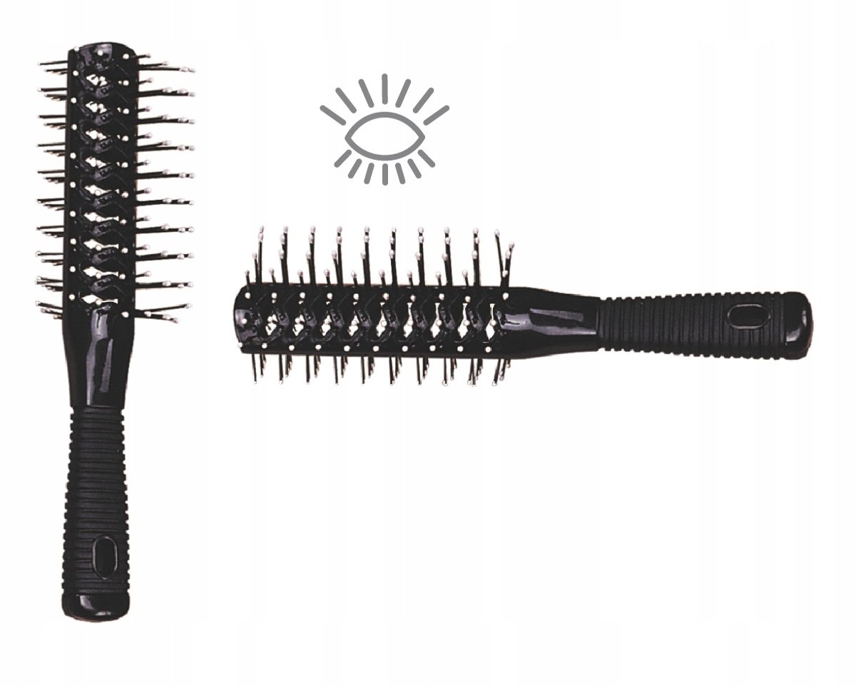 Gorgol Dubbelzijdige Tunnel Haarborstel voor Styling en Volume
