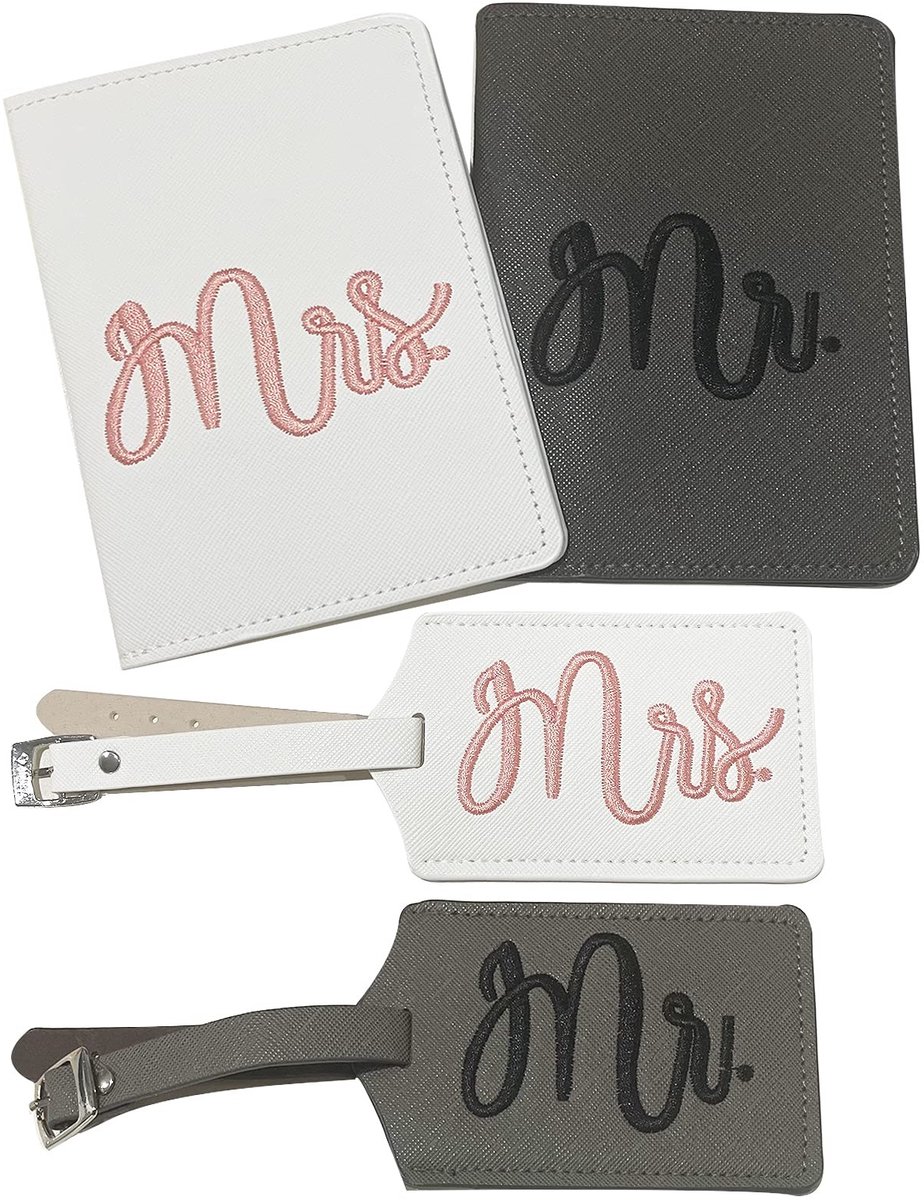 Dailygoods- Bagagelabels Met Gesp - Reisidentificatielabels - Kofferaccessoires - Kunstleren Bagagelabels - Duurzaam - Privacyklep - Reislabel