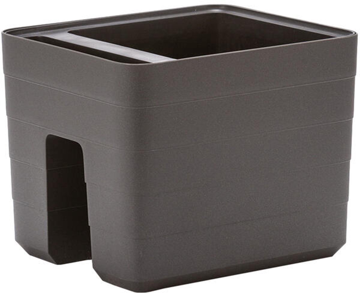URBALIVE Berberis Zelfwaterende Balkonbak 26x30 cm Grijs