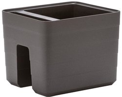 URBALIVE Berberis Zelfwaterende Balkonbak 26x30 cm Grijs