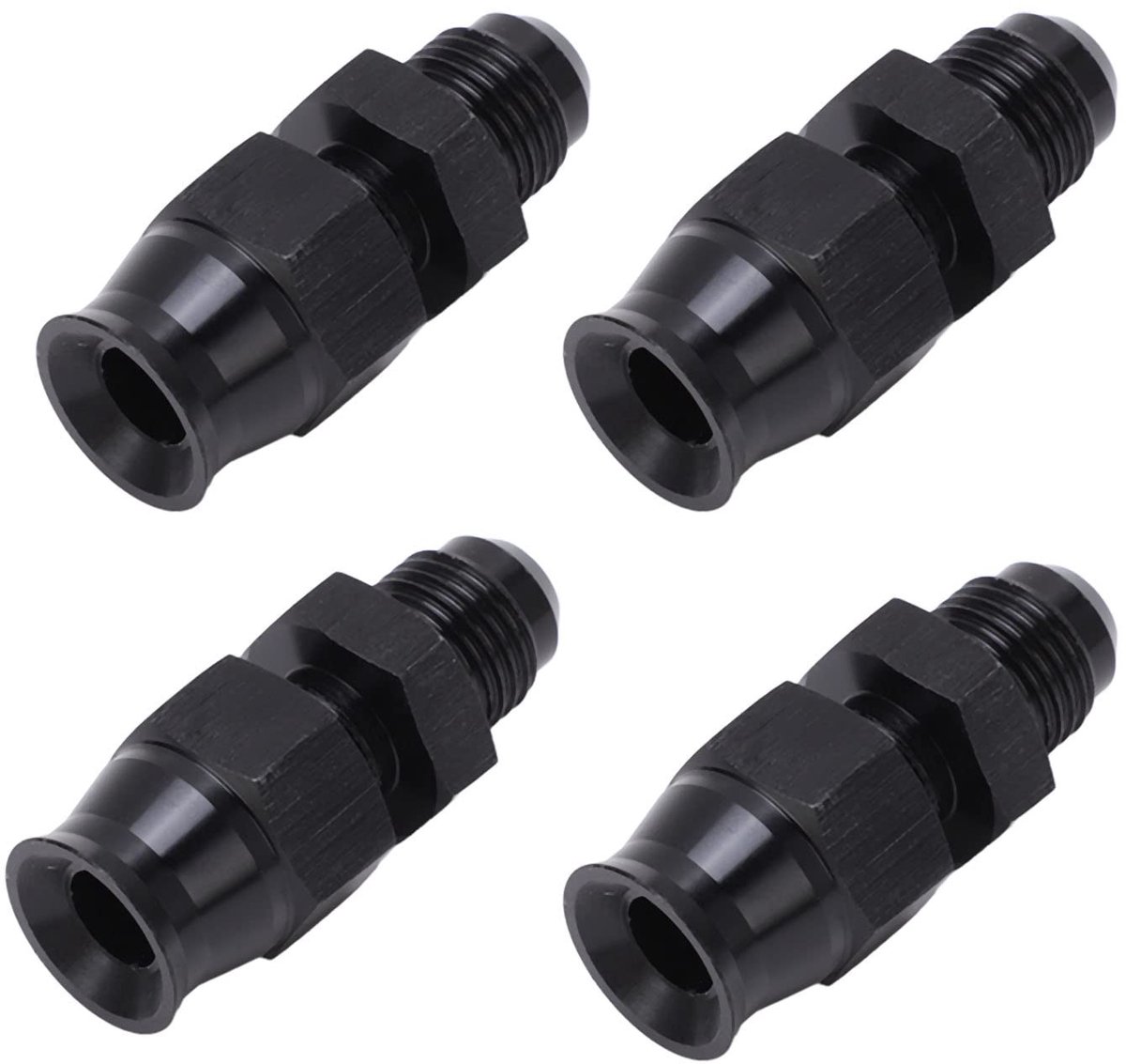 Dailygoods - AN6-koppeling - AN6-adapter - Anti-roest - 5/16 inch - Geschikt voor Dieselolie - Voor vloeibaar gas toepassingen - Hoogwaardige kwaliteit