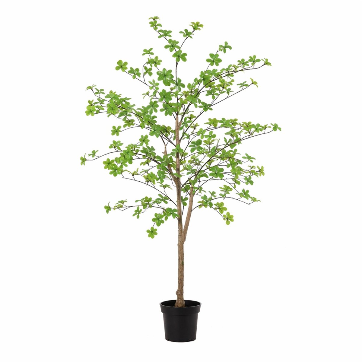 Trendyplants - Kunst Tropaeolum - Oost-Indische Kers - Kunstplant - Hoogte 130cm - Potmaat Ø15cm