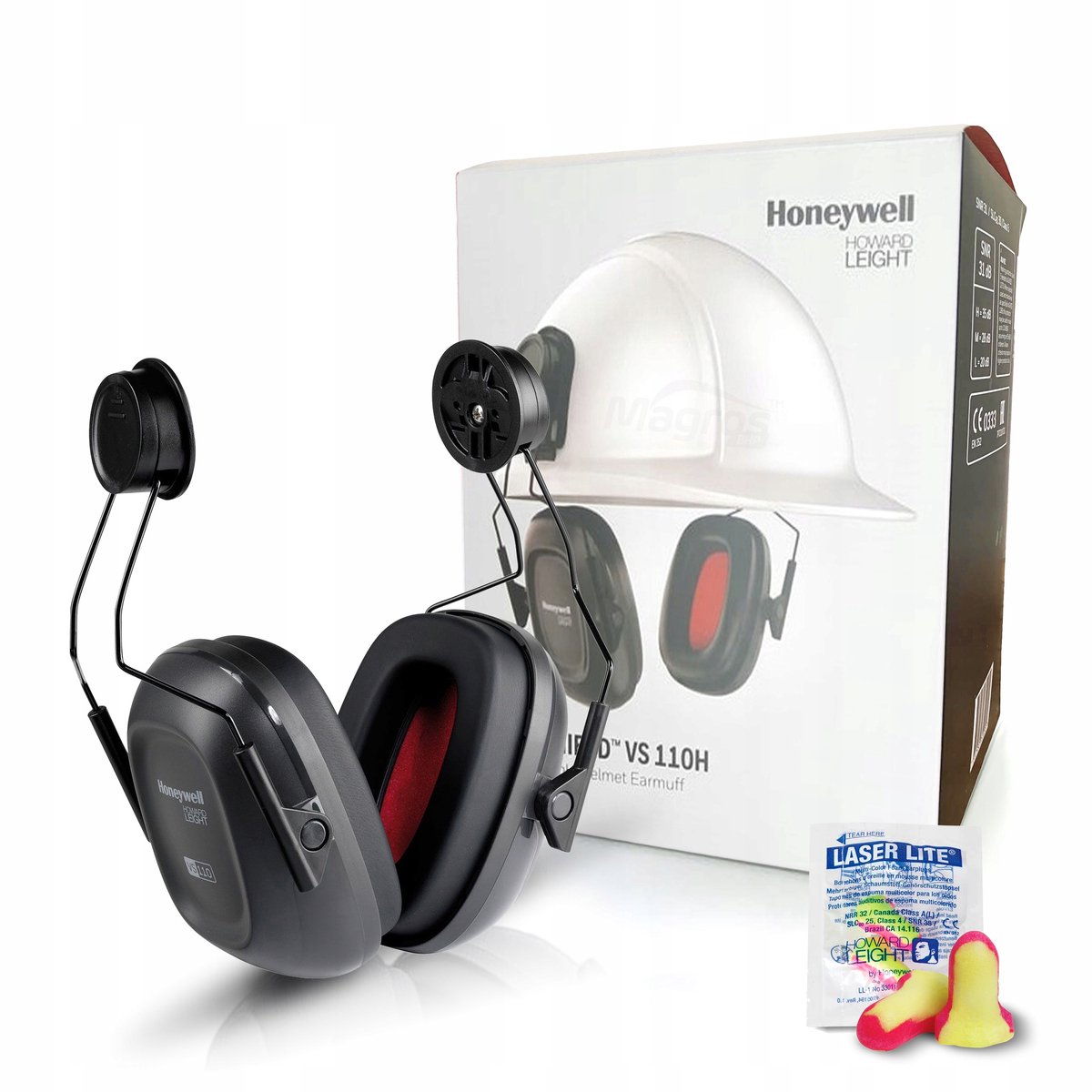 Honeywell VeriShield VS 110H oorkappen met gratis oordopjes