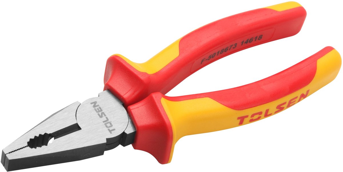 Tolsen Universele Tang 180mm VDE 1000V Geïsoleerd