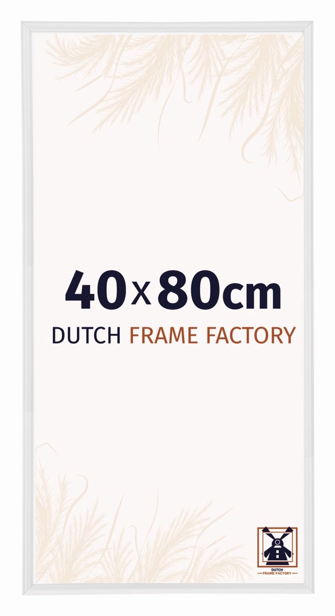 Dutch Frame Factory Fotolijst 40x80 cm - Kunststof - Wit Hoogglans - Angers