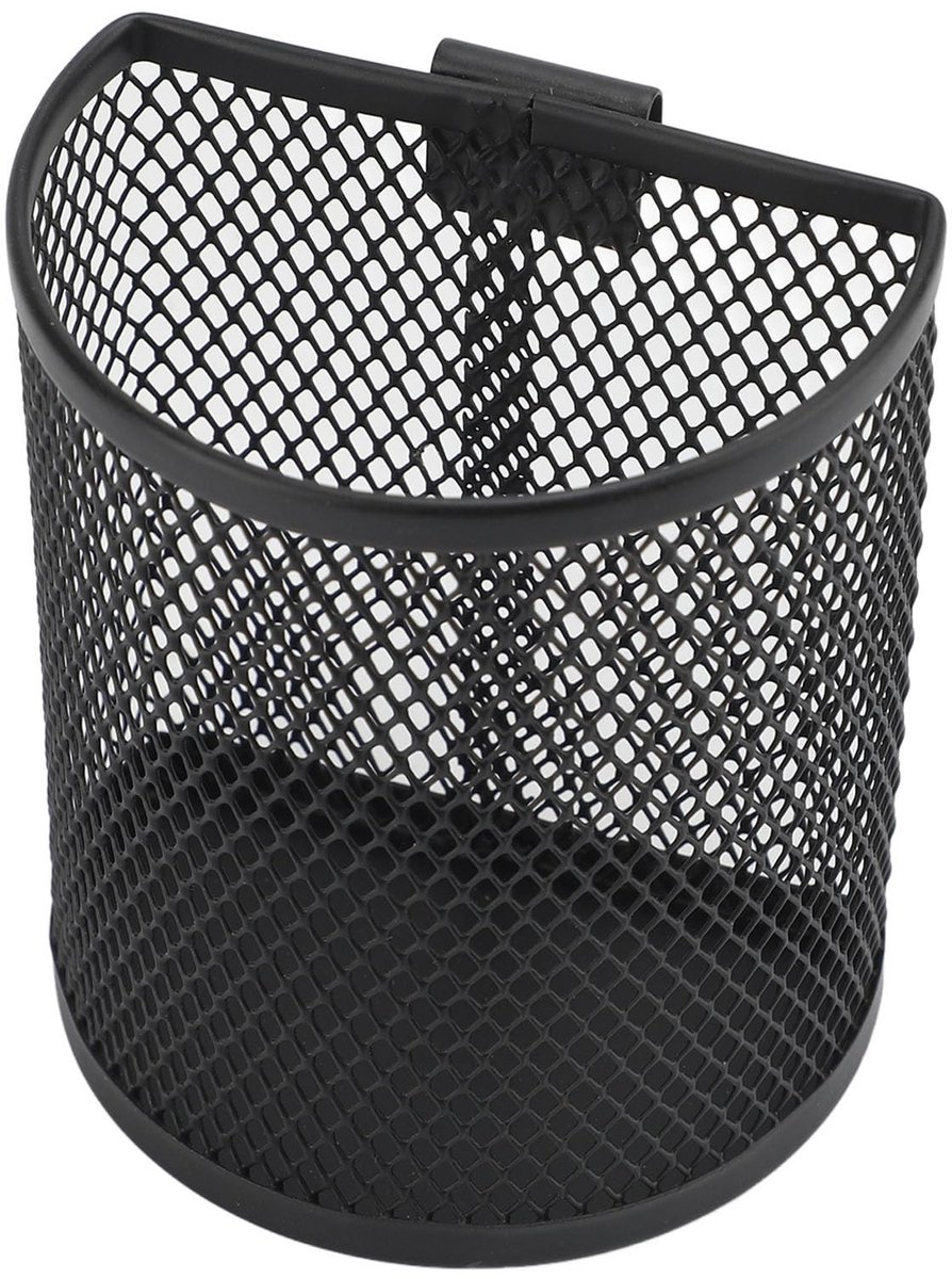 Dailygoods- Penhouder Grote Capaciteit - Bureau Organizer - Wandbevestiging - Metalen Organizer - Opslag voor Kantoor/School - Ruimtebesparend Design - Bureauorganizer