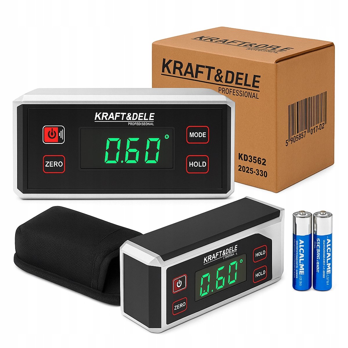 Digitale waterpas met magneet 150 mm - Precisie en IP65