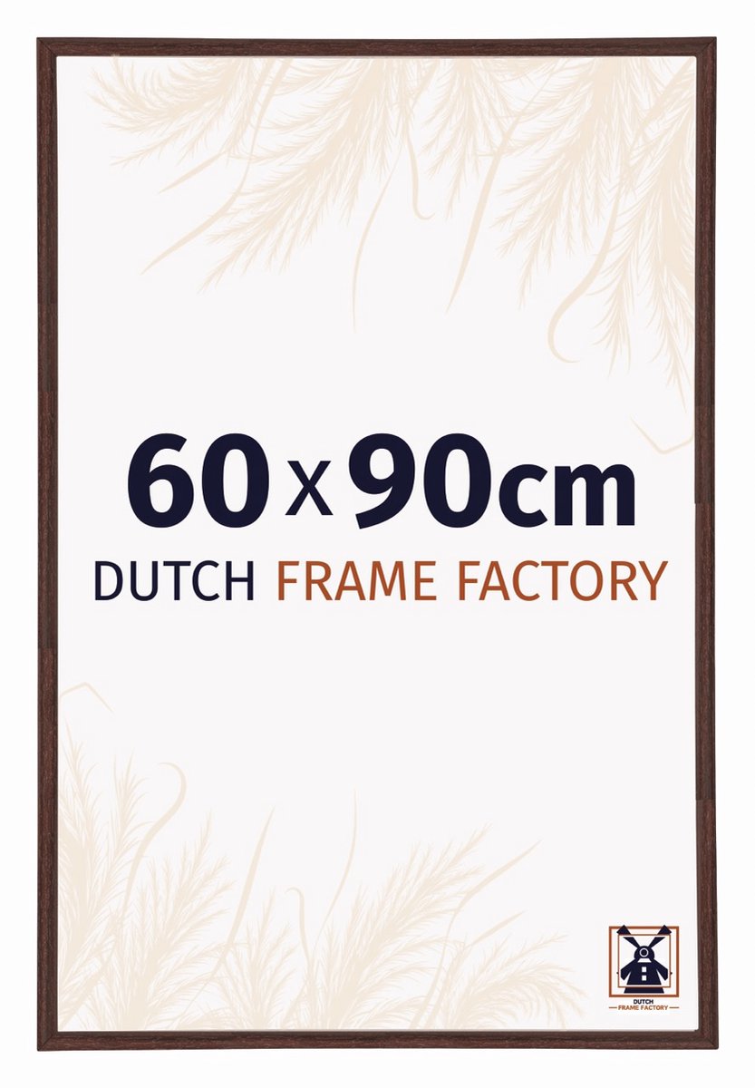 Dutch Frame Factory Fotolijst 60x90 cm - Kunststof - Bruin - Angers