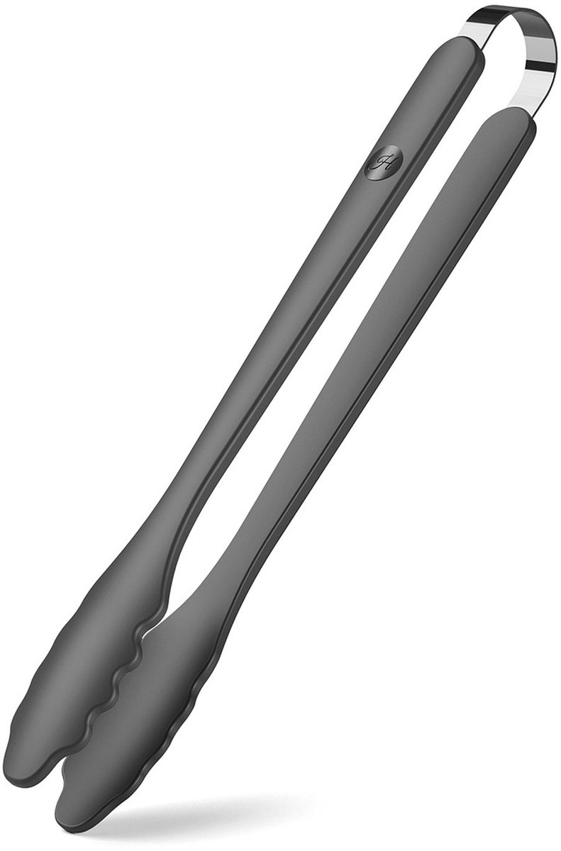 Hoffmann keukentang - 34 cm - siliconen met roestvrijstalen kern - vergrendelbaar