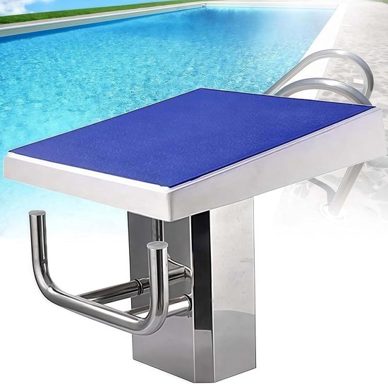 Springplank Zwembad - Duikplank Startblok - Wedstrijd Training - Antislip Oppervlak - 19.7 Inch - Deluxe