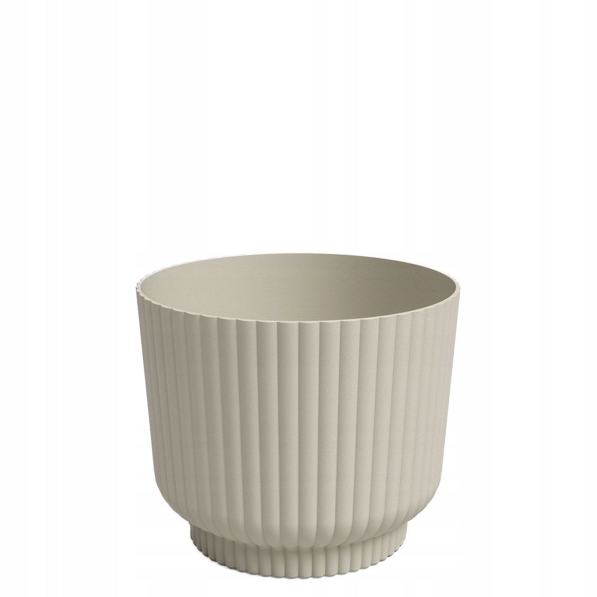 Artevasi Miami Wavy 20cm Doniczka Crème - Eco-recycling
