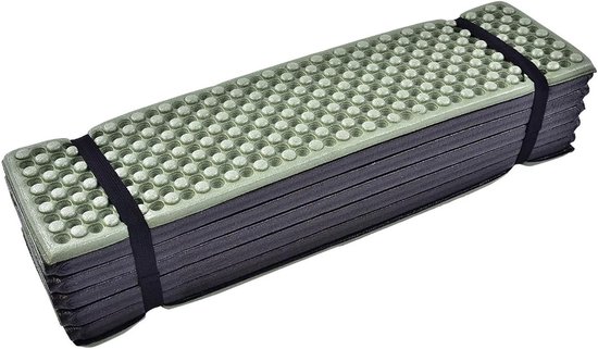 Kampeer matras - Slaapmat luchtbed - Outdoor slapen - Ultralicht opvouwbaar - 185 cm - Blauw — afbeelding 4