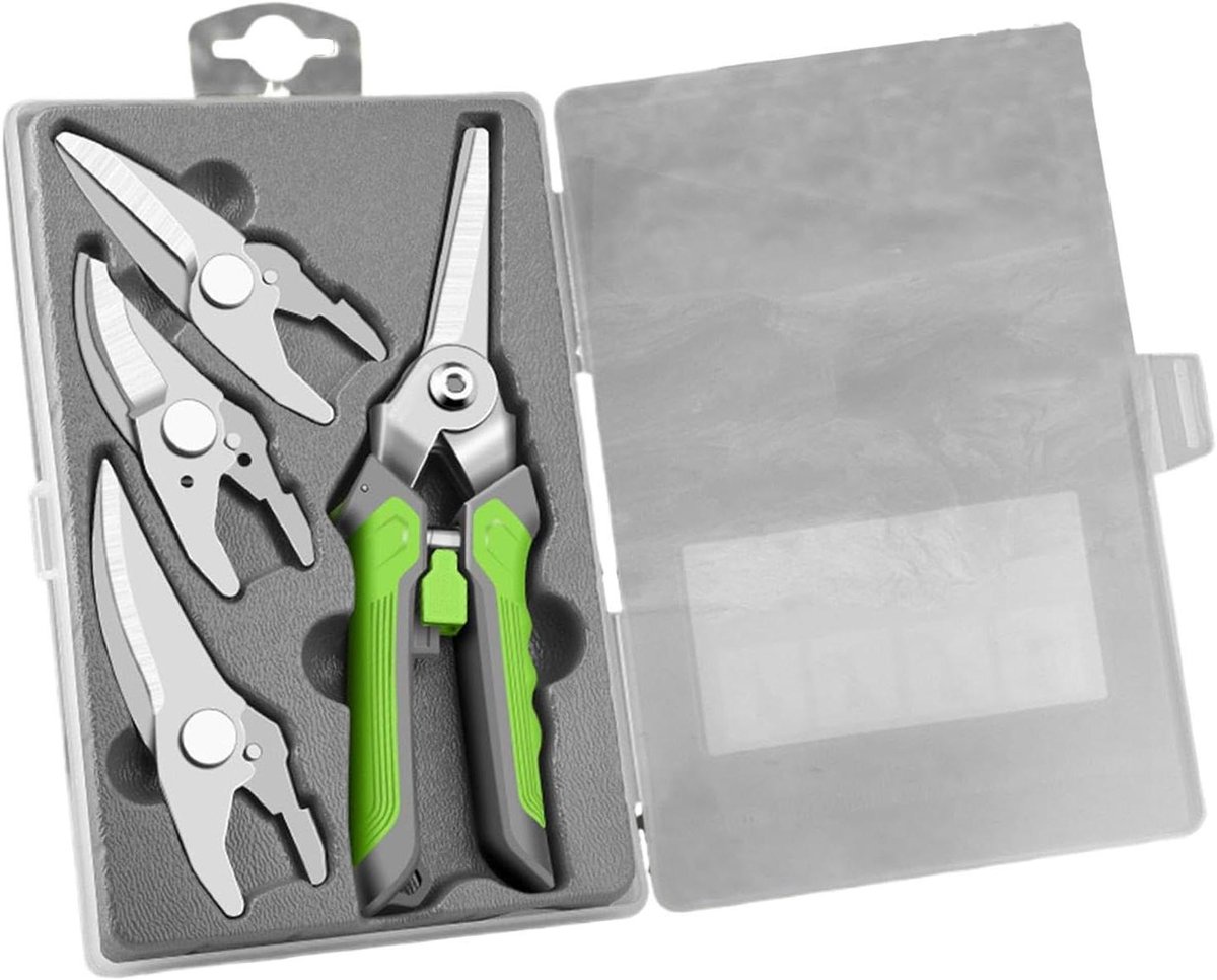 Tuin snoeischaar - Takken knippers - Tuinonderhoud - 4-in-1 multifunctioneel - 24x155 cm - Niet gespecificeerd