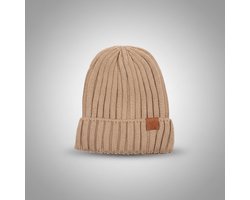 TinyTin – Sahara Sand Beanie | 100% Acrylic | Unisex One Size - Muts - Beanie voor volwassenen - Mode mutsen - Fashion muts