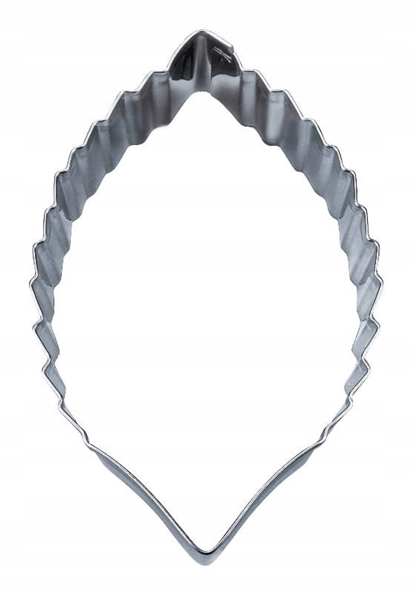 Koekjesvorm Blad Citroen 9 cm - Roestvrij Staal